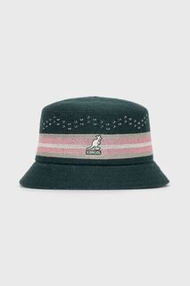 Шапка Кангол из смесовой шерсти Kangol, зеленый