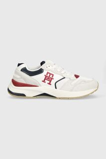 Кроссовки FM0FM04360 MODERN PREP MIX RWB Tommy Hilfiger, белый