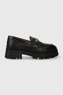 Кожаные мокасины Loafer Sierra Filling Pieces, черный