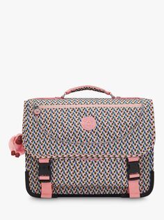 Детский школьный рюкзак в стиле преппи для средней школы Kipling, девчачий гео