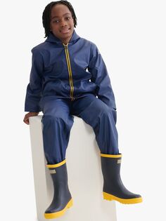 Детские водонепроницаемые брюки от брызг Hatley, темно-синий