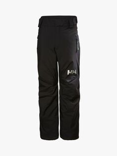 Детские брюки с логотипом Legend Helly Hansen, черный