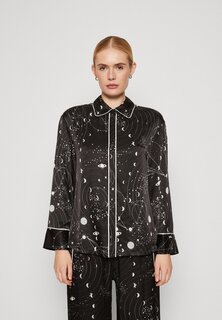 Блузка AllSaints SOFI SCREEN SHIRT, черный