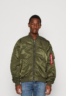 Ветровка Alpha Industries MA-1 PUCKERED, темно-оливковый