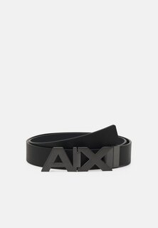 Ремень Armani Exchange HINGE BELT, черный/фантом