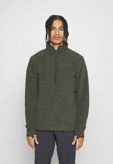 Флисовый джемпер Norrøna WARM HALFZIP, цвет olive night