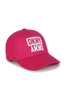 Детская хлопковая бейсболка Dkny, розовый