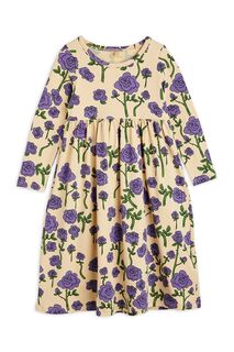 Детское платье Mini Rodini, фиолетовый