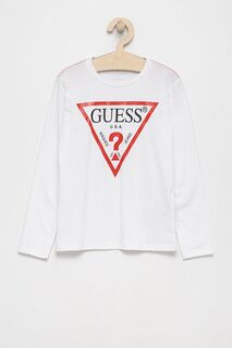 Guess Лонгслив для детей, белый