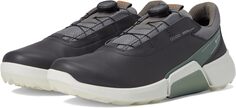 Кроссовки Biom H4 Boa GORE-TEX Waterproof Golf Hybrid Golf Shoes ECCO, цвет Magnet/Frosty Green Cow Leather