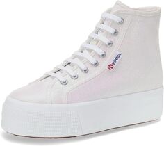 Кроссовки 2708 hi top lame Superga, белый