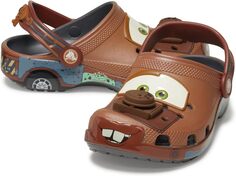 Сабо Cars Mater Classic Clog Crocs, цвет Slate Grey