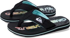 Шлепанцы Quiksilver Kids Molokai Layback II Flip Flops Quiksilver, черный