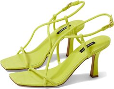 Босоножки Yuki 2 Nine West, цвет Lime Suede 1