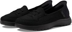 Кроссовки On-The-Go Flex - Top Notch Hands Free Slip-Ins SKECHERS Performance, цвет Black/Black