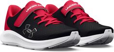 Кроссовки Pursuit 3 Big Logo AC Under Armour, цвет Black/Red/White