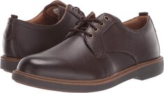 Оксфорды Supacush Plain Toe Ox, Jr. Florsheim, цвет Brown Milled Leather/Brown Sole