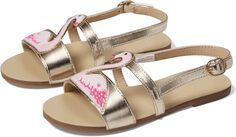 Сандалии на плоской подошве Flamindo Sandal Janie and Jack, цвет Multicolor