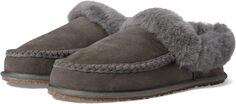 Тапочки Cabin Clogs Manitobah Mukluks, цвет Charcoal/Charbon