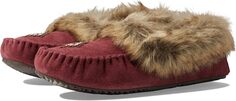 Тапочки Street Moccasin Manitobah Mukluks, цвет Plum/Prune Suede 2