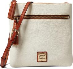 Сумка Pebble Double Zip Tassel Crossbody Dooney &amp; Bourke, белый