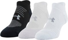 Носки Play Up No Show Tab, 3 пары Under Armour, цвет Halo Gray/Assorted