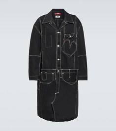 Джинсовое пальто Junya Watanabe, черный