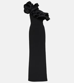 Платье chloe на одно плечо Rebecca Vallance, черный
