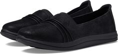 Балетки Breeze Sol Clarks, цвет Black Synthetic