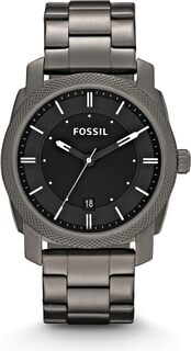 Часы Machine Chronograph Watch Fossil, цвет FS4774IE Black