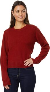 Свободный пуловер Shetland Crew Pendleton, цвет Chili Red