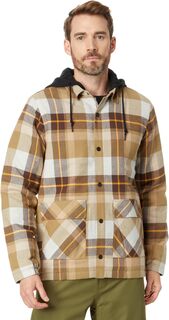 Толстовка Insulated Riding Hooded Flannel Volcom Snow, цвет Khakiest