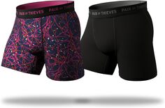 Трусы-боксеры RFE Super Fit Pair of Thieves, цвет Black/Pink