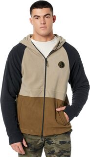 Толстовка на молнии V-Science Volcom Snow, цвет Dark Khaki