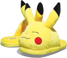 Тапочки Pikachu Scuff 3D Slipper Ground Up, желтый