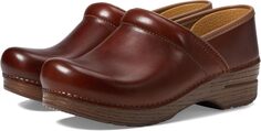 Сабо Professional Dansko, цвет Saddle Full Grain