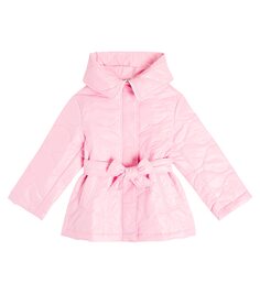 Куртка с бантом Monnalisa, розовый