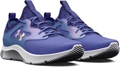 Кроссовки Grade School Infinity 2.0 Novelty Under Armour, цвет Baja Blue/Baja Blue/Iridescent