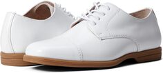 Оксфорды Reveal Cap Toe Ox, Jr. Florsheim, белая гладкая кожа