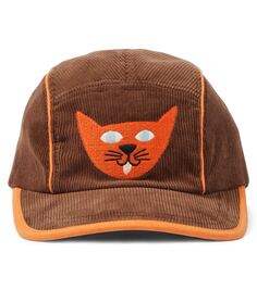 Вельветовая кепка для кошек Jellymallow, коричневый