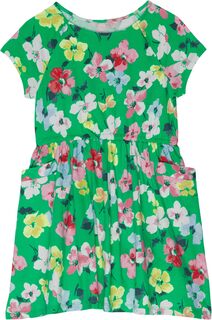 Платье Jude (Toddler/Little Kids/Big Kids) Joules, цвет Green Floral