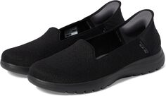 Кроссовки On-The-Go Flex - Astonish Hands Free Slip-Ins SKECHERS Performance, цвет Black/Black