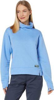 Пуловер с воротником-воронкой Airlight L.L.Bean, цвет Malibu Blue Heather L.L.Bean®
