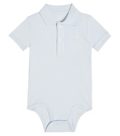 Детский комбинезон-поло Polo Ralph Lauren Kids, синий