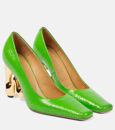 Кожаные туфли bubble Jw Anderson, зеленый