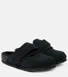 Замшевые тапочки x tekla nagoya Birkenstock 1774, серый