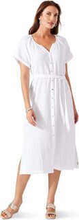 Платье миди с короткими рукавами Coral Isle Tommy Bahama, белый
