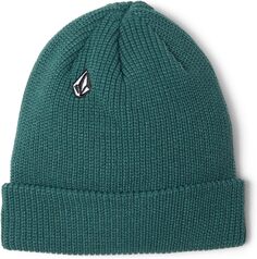 Цельнокаменная шапка Volcom, цвет Ranger Green