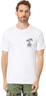 Футболка с короткими рукавами Glassy Daze Volcom, белый