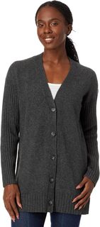 Свитер The Essential Cocoon Cardigan Sweater L.L.Bean, цвет Medium Charcoal Heather L.L.Bean®